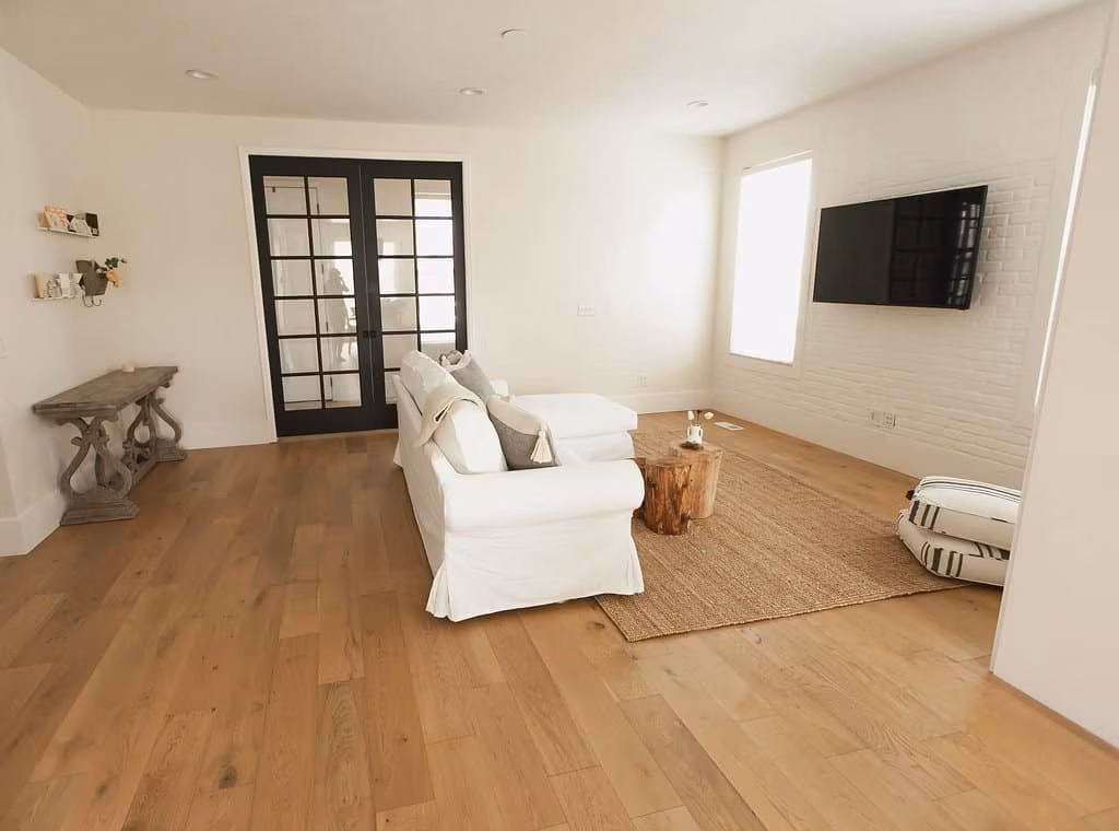 Basement finishing project in Utah