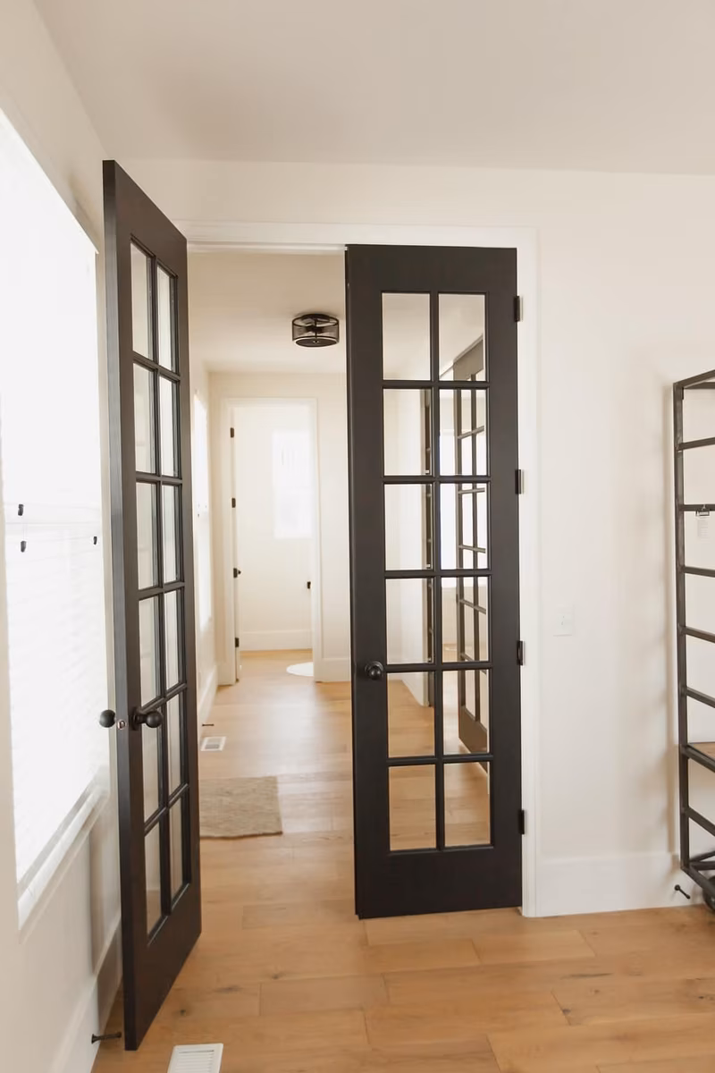 Basement finishing project in Utah