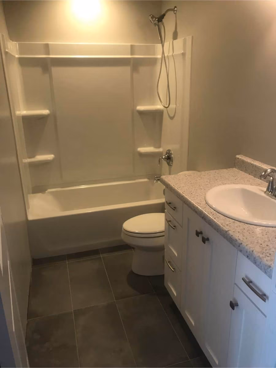 Basement finishing project in Utah