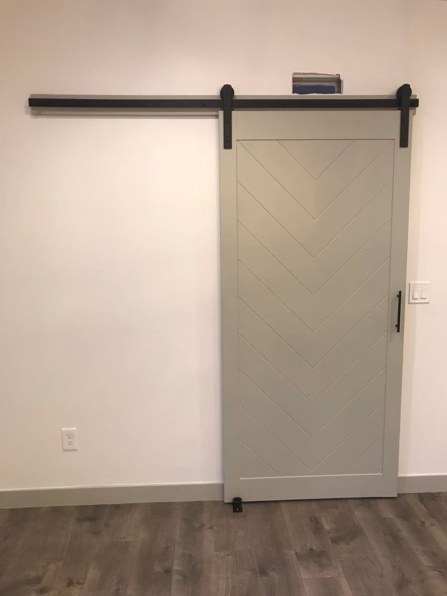 Basement finishing project in Utah