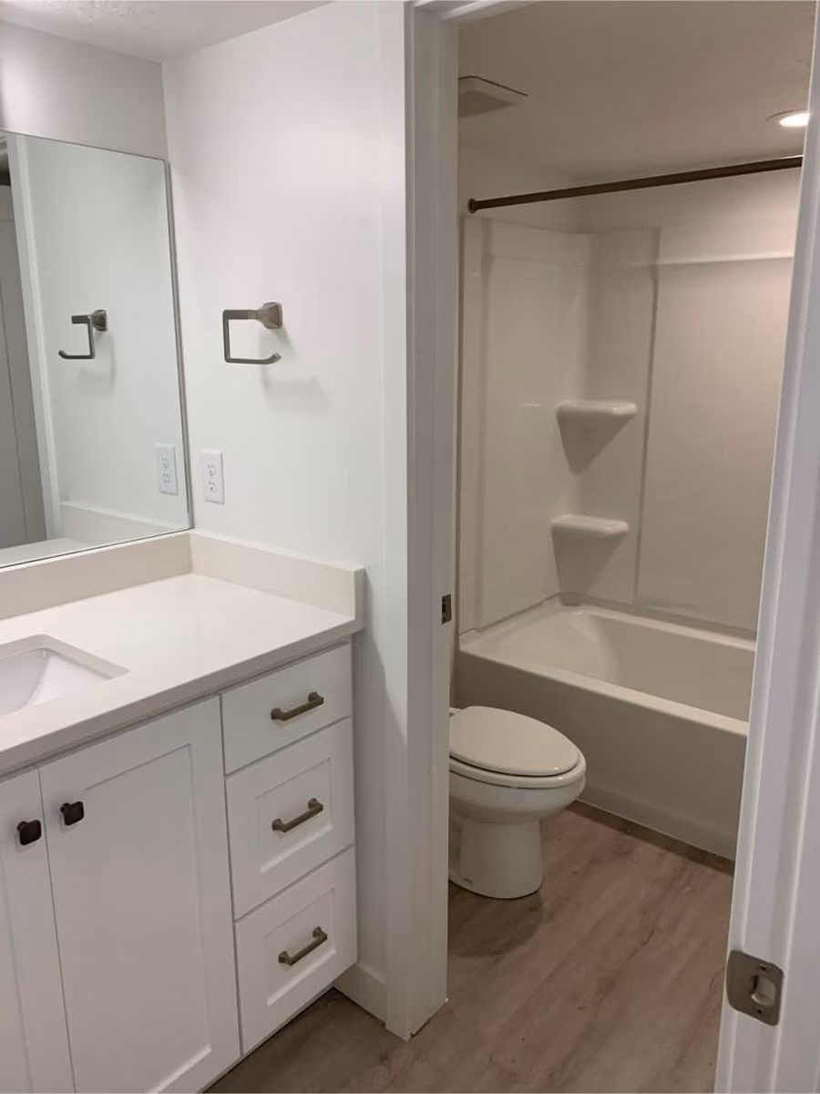 Basement finishing project in Utah