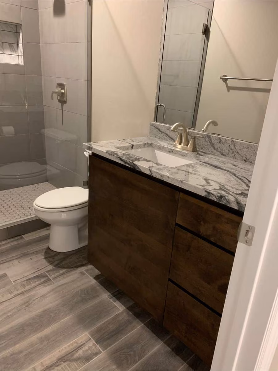 Basement finishing project in Utah