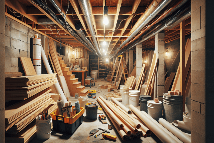 Top Materials for Your Basement Remodeling Project: A Comprehensive Guide
