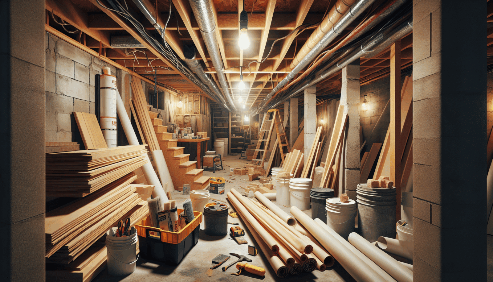 You are currently viewing Top Materials for Your Basement Remodeling Project: A Comprehensive Guide