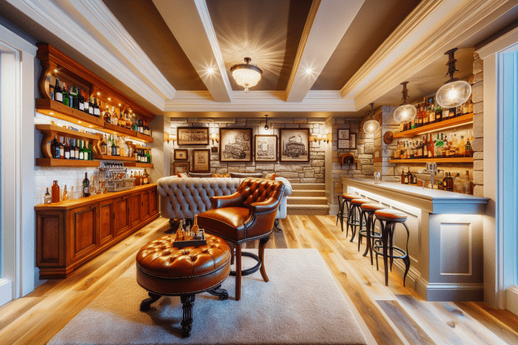 Transform Your Space: Creative Ideas for Basement Bars