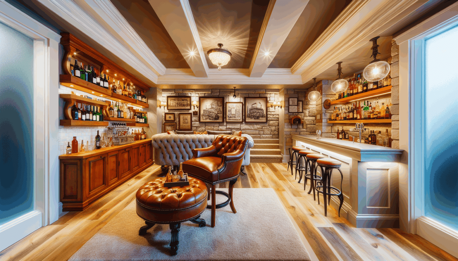You are currently viewing Transform Your Space: Creative Ideas for Basement Bars