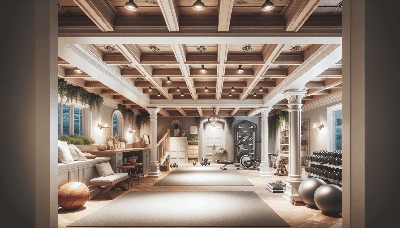 You are currently viewing Basement Makeover: Top Ceiling Finishing Techniques Revealed