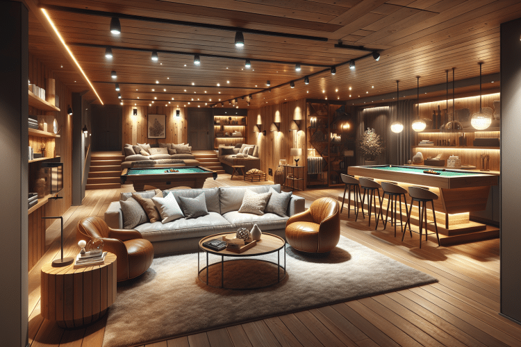 How to Choose the Best Lighting for Your Finished Basement