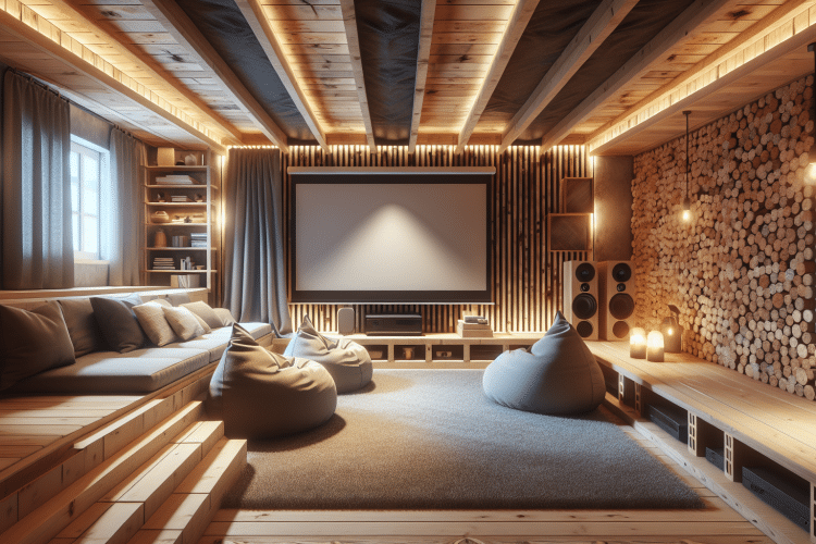 How to Design a Basement Theater Room on a Budget