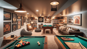 Read more about the article Maximize Fun in Minimal Space: Basement Game Room Ideas