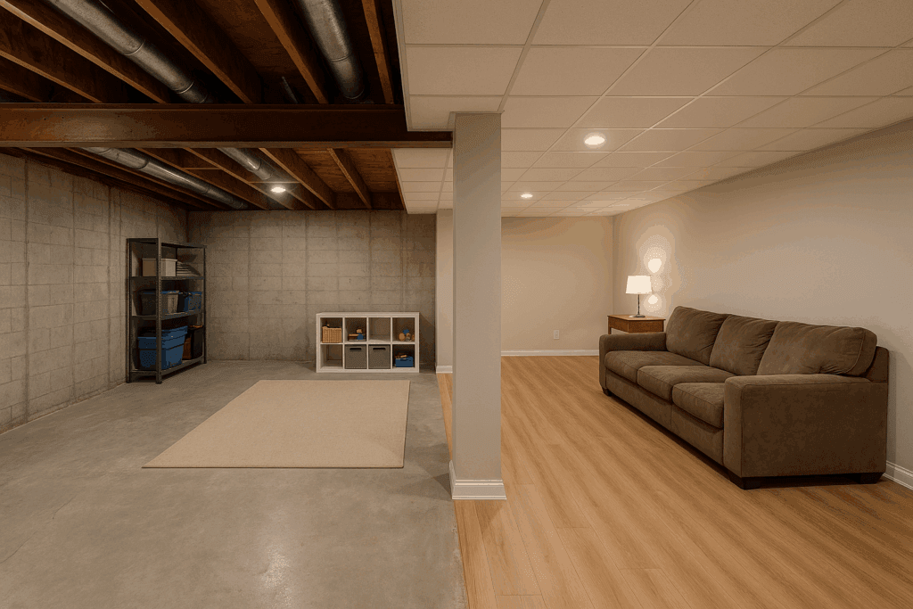 Read more about the article Innovative Basement Finishing Plans for Every Budget