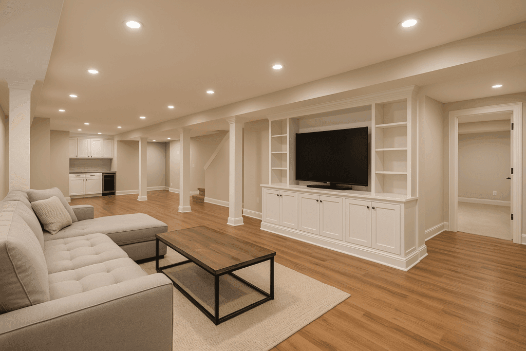 Read more about the article Stunning Basement Remodels by Expert Contractors
