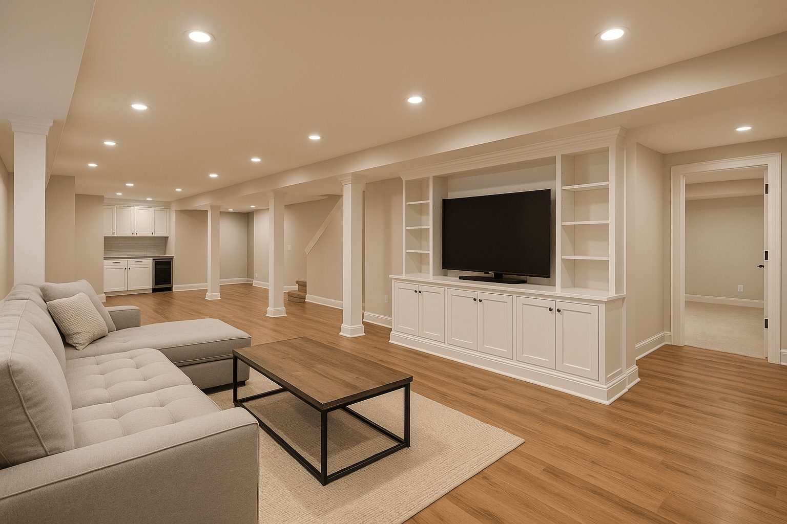 You are currently viewing Stunning Basement Remodels by Expert Contractors