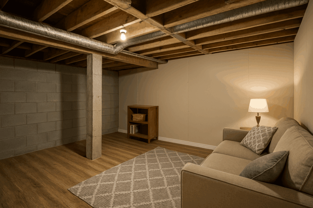 Read more about the article Budget-Friendly Basement Finishing Ideas