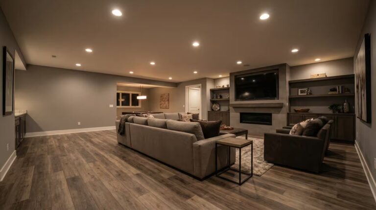 Professional basement finishing in Utah